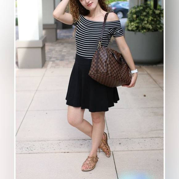 LOUIS VUITTON Damier Ebene Speedy Bandouliere 30 - Picture 12 of 13